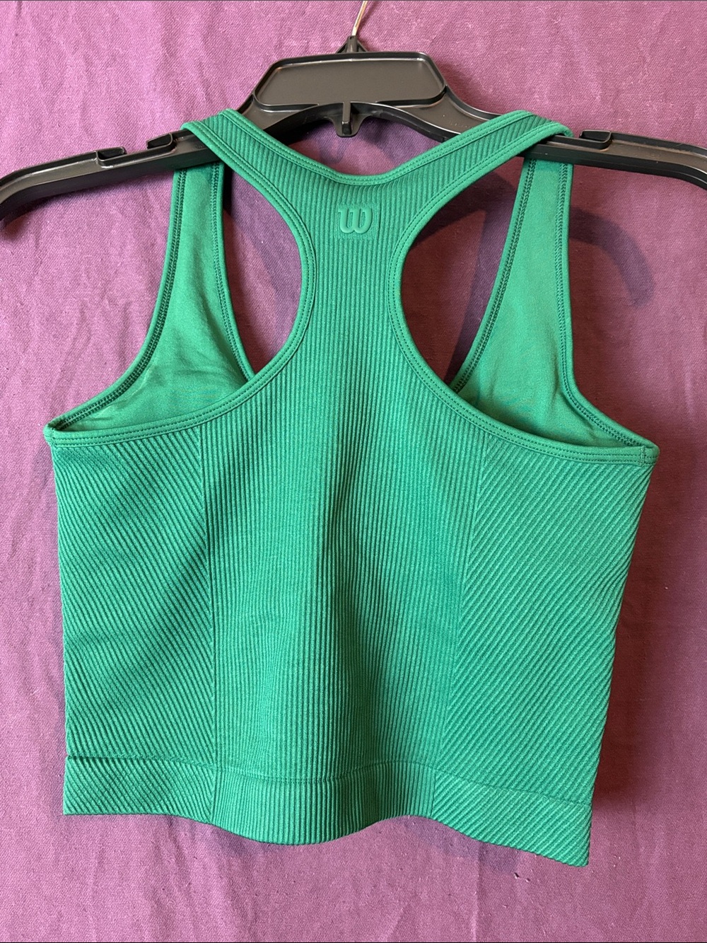 NEW Wilson Field Green Calle Sports Bra NWT - Picture 3 of 3